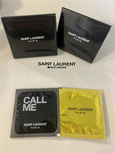 saint laurent condoms for sale.